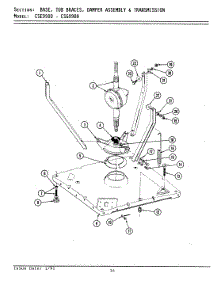 02 - Base (Ese9900 & Esg9900) parts for Maytag Washer Dryer Combo ESE9900 from AppliancePartsPros.com
