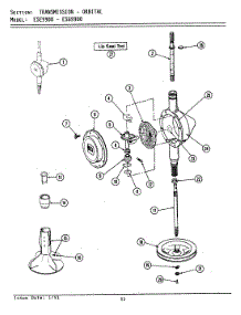 16 - Transmission (Ese9900 & Esg9900) parts for Maytag Washer Dryer Combo ESG9900 from AppliancePartsPros.com