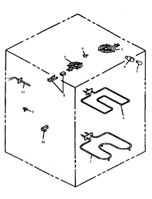 04 - Electrical Components parts for Amana Range ESK37002L / P1142618N L from AppliancePartsPros.com