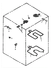04 - Electrical Components parts for Amana Range ESK37002WW / P1142618NWW from AppliancePartsPros.com