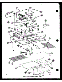 02 - Fz-Ref Parts (Esr) parts for Amana Refrigerator ESR12A / P6030373W from AppliancePartsPros.com