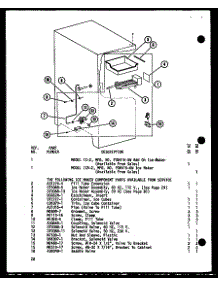 09 - Page 12 parts for Amana Refrigerator ESR22N-A / P7332050W A from AppliancePartsPros.com