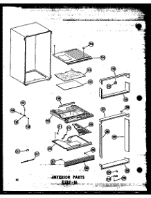 06 - Interior Parts Esrf-16 parts for Amana Refrigerator ESRF16-C / P3030303W C from AppliancePartsPros.com