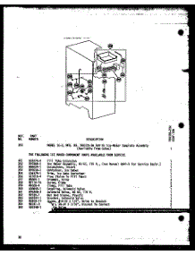 07 - Page 13 parts for Amana Refrigerator ESRF-16W-A / P6030323W A from AppliancePartsPros.com