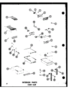 05 - Interior Parts parts for Amana Refrigerator ESRFC316B-G / P7350002W G from AppliancePartsPros.com