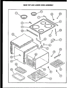 05 - Page 1 parts for Amana Range ESS341-OF / ESS3410OF from AppliancePartsPros.com
