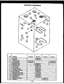 03 - Electrical Components parts for Amana Range ESS345-OF / ESS3450OF from AppliancePartsPros.com