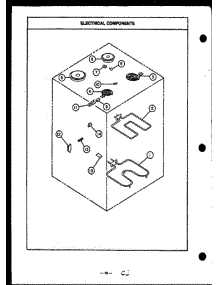 02 - Electrical Components parts for Amana Range ESS357 from AppliancePartsPros.com