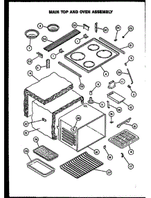 06 - Page 3 parts for Amana Range EST308 from AppliancePartsPros.com