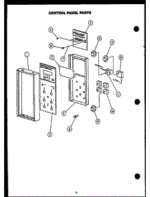 02 - Control Panel Parts parts for Amana Range EST399 from AppliancePartsPros.com