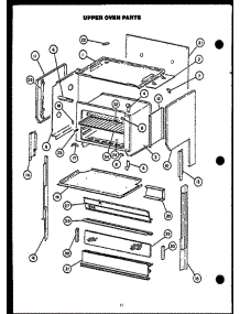 07 - Upper Oven Parts parts for Amana Range EST399 from AppliancePartsPros.com