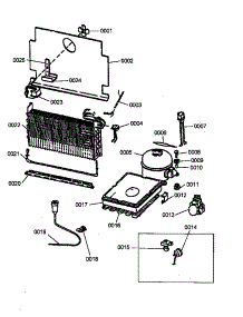 03 - Unit Compartment And System parts for Amana Freezer ESUF20JW / P1179621W from AppliancePartsPros.com