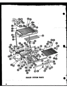 04 - Sealed System Parts parts for Amana Refrigerator ET17F from AppliancePartsPros.com