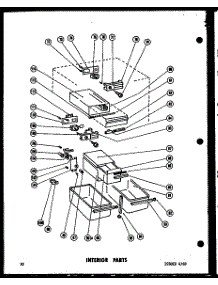 02 - Interior Parts parts for Amana Refrigerator ET17F-1 from AppliancePartsPros.com