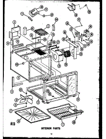 05 - Interior Parts parts for Amana Range EVP399 from AppliancePartsPros.com