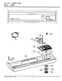 09 - Rinse Dispenser Kit parts for Maytag Dishwasher EWU1005 from AppliancePartsPros.com