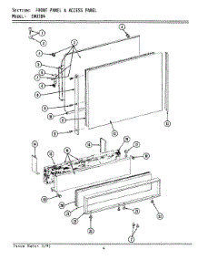 07 - Pump & Motor Assembly parts for Maytag Dishwasher EWU304 from AppliancePartsPros.com