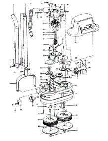 02 - Gear_Motorhousing parts for Hoover Floor Scrubber Polisher F2101073 from AppliancePartsPros.com