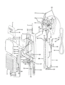 02 - Handle, Tank, Switch parts for Hoover Floor Scrubber Polisher F5300060 from AppliancePartsPros.com