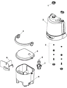 03 - Tanks parts for Hoover Power Steamer F7220960 from AppliancePartsPros.com