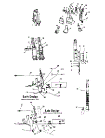 03 - Turbinehandtool parts for Hoover Power Steamer F7431900 from AppliancePartsPros.com