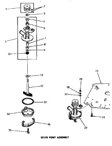 03 - 25178 Pump Assy parts for Amana Washer FA3201 from AppliancePartsPros.com