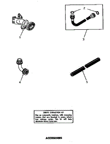 05 - Accessories parts for Amana Washer FA3201 from AppliancePartsPros.com