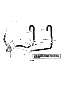 15 - Drain parts for Amana Washer FA3201 from AppliancePartsPros.com