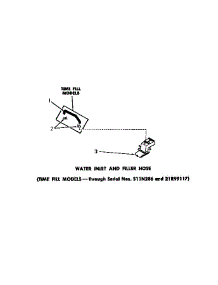 25 - Water Inlet & Filler Hose parts for Amana Washer FA3201 from AppliancePartsPros.com