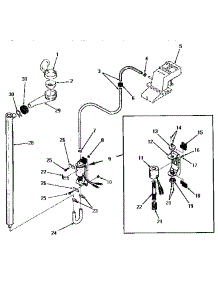 05 - Bleach Dispenser parts for Amana Washer FA4101 from AppliancePartsPros.com