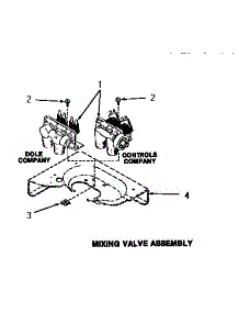 14 - Mixing Valve Assy parts for Amana Washer FA4101 from AppliancePartsPros.com