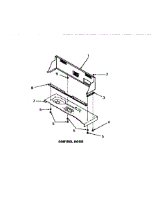 09 - Control Hood parts for Amana Washer FA4201 from AppliancePartsPros.com