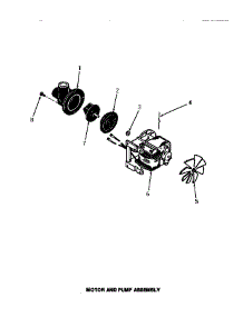 15 - Motor & Pump Assy parts for Amana Washer FA6022 from AppliancePartsPros.com