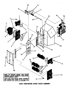 04 - 25053 Suds-Water Saver Valve Assy parts for Amana Washer FA6123 from AppliancePartsPros.com