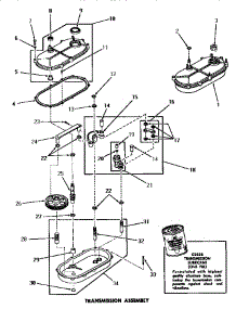 24 - Transmission Assy parts for Amana Washer FA6123 from AppliancePartsPros.com