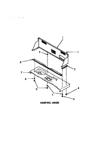09 - Control Hood parts for Amana Washer FA6191 from AppliancePartsPros.com
