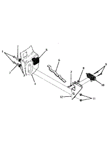 12 - Door Safety Switch parts for Amana Washer FA6201 from AppliancePartsPros.com