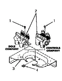 15 - Mixing Valves parts for Amana Washer FA6201 from AppliancePartsPros.com