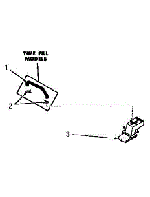 22 - Water Inlet & Filler Hose parts for Amana Washer FA6201 from AppliancePartsPros.com