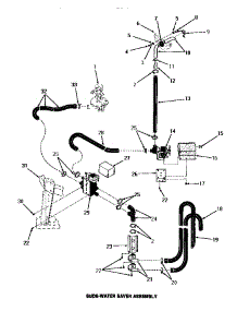 20 - Suds-Water Saver Assy parts for Amana Washer FA6312 from AppliancePartsPros.com