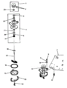 20 - Pump Assy parts for Amana Washer FA9101 from AppliancePartsPros.com