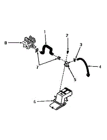 22 - Water Inlet And Filler Hose parts for Amana Washer FA9101 from AppliancePartsPros.com