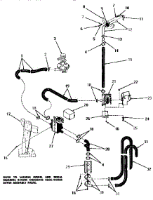 26 - Suds-Water Saver Assy parts for Amana Washer FA9103 from AppliancePartsPros.com