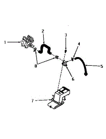 22 - Water Inlet And Filler Hose parts for Amana Washer FA9151 from AppliancePartsPros.com