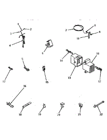 18 - Power Cord, Wire And Terminals parts for Amana Washer FA9211 from AppliancePartsPros.com