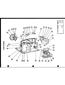 03 - Interior Parts parts for Amana Air Conditioner FC12-3H / P5439041R from AppliancePartsPros.com