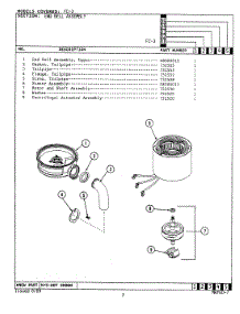 02 - End Bell Assy. (Fc1) parts for Maytag Disposer FC3 from AppliancePartsPros.com