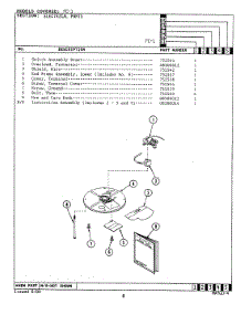03 - End Bell Assy. (Fc3) parts for Maytag Disposer FC3 from AppliancePartsPros.com
