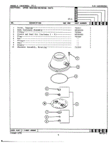 05 - Installation Parts (Fc3) parts for Maytag Disposer FC3 from AppliancePartsPros.com
