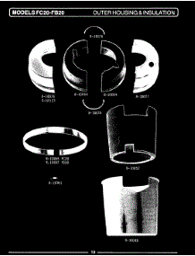 12 - Outer Housing & Insulation (Fb20 / Fc20) parts for Maytag Disposer FC5 from AppliancePartsPros.com